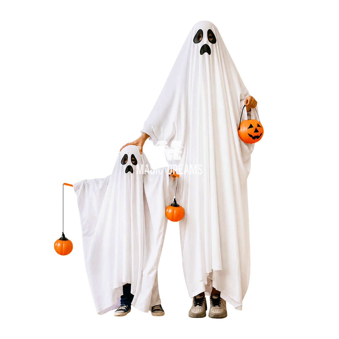 Fato Halloween Fantasma Infantil 80cm