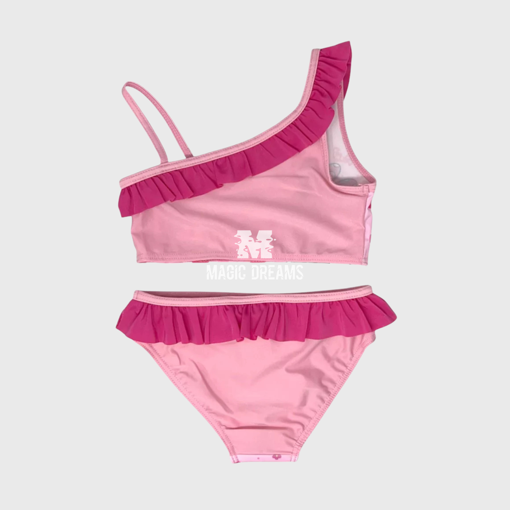 Conjunto de Biquini com Saia Minnie Mouse