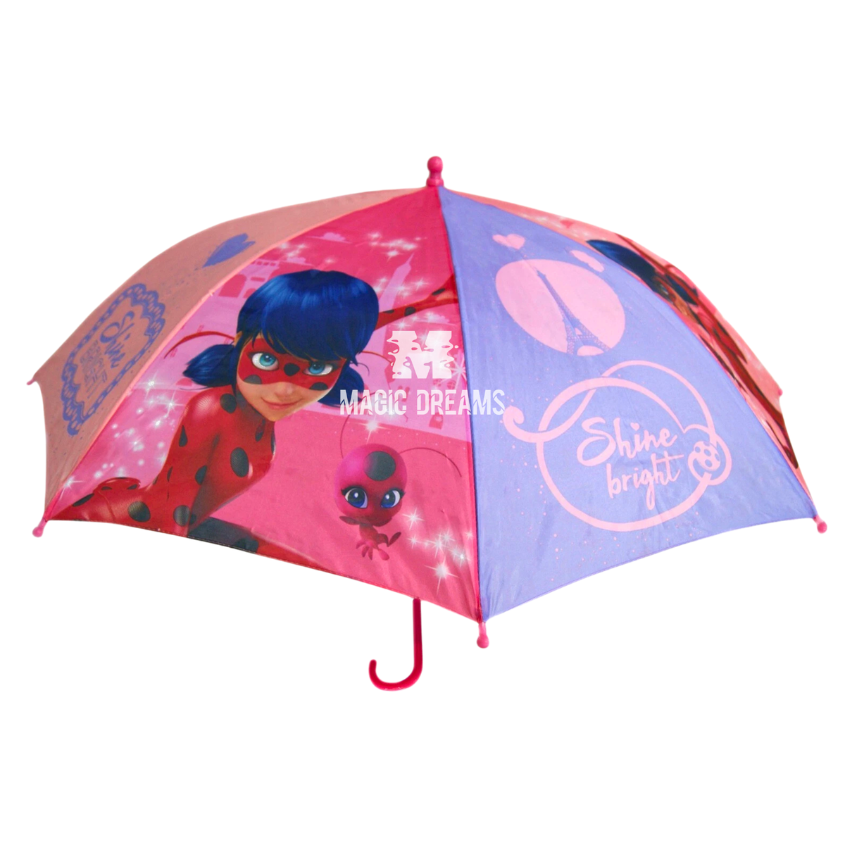 Guarda Chuva Ladybug Automático Poe 46cm