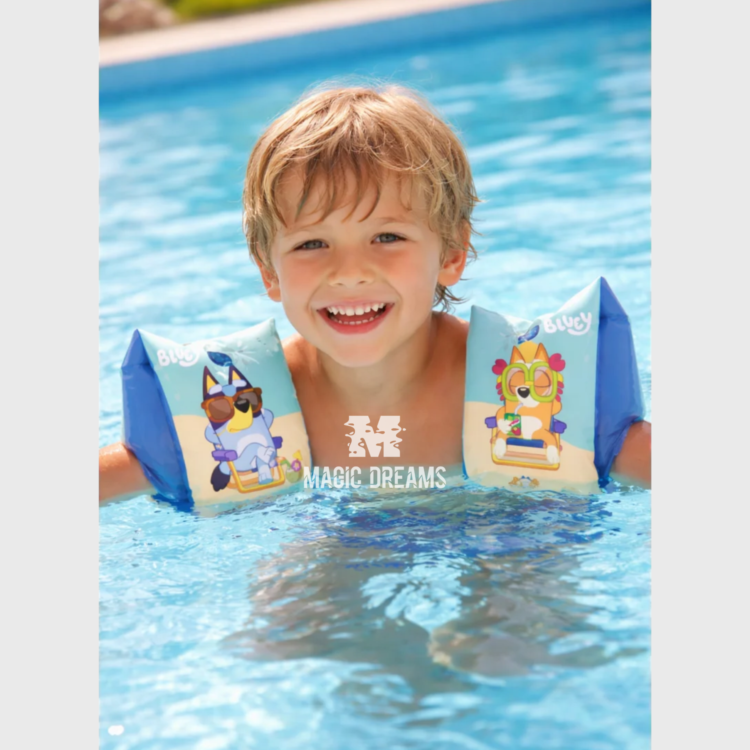 Braçadeiras Insufláveis Bluey e Bingo 3+