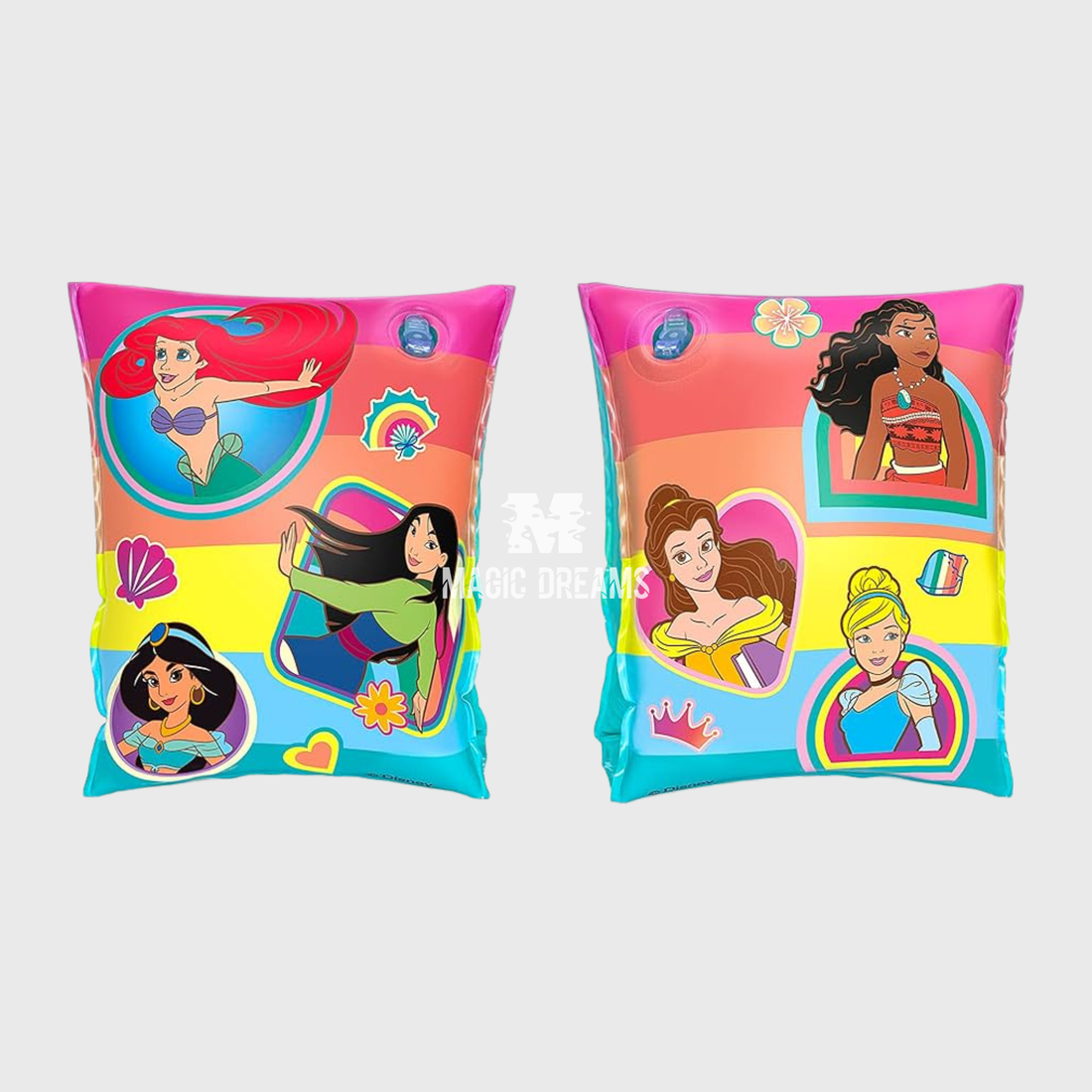 Braçadeiras Insufláveis Disney Princesas 3-6 anos