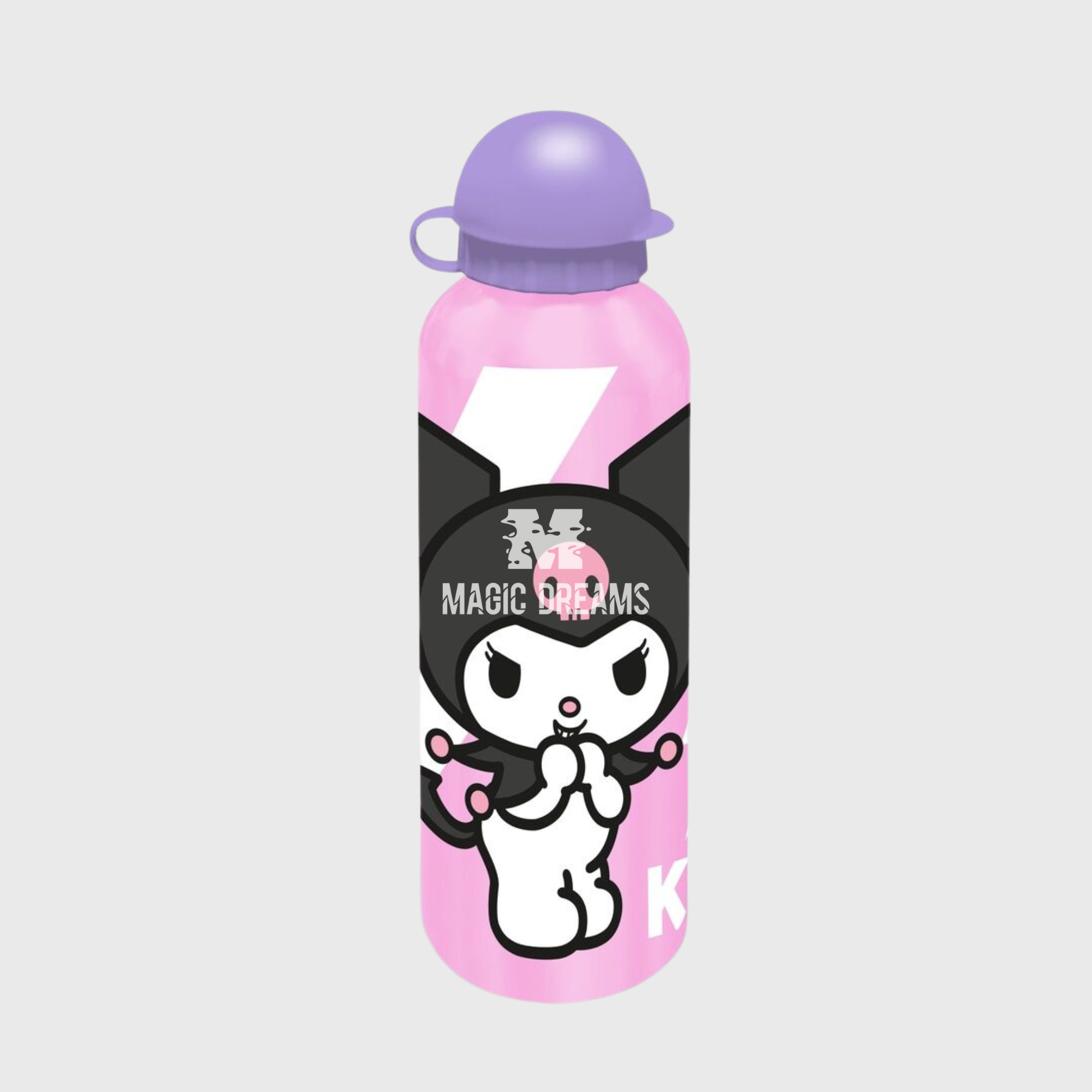 Garrafa de Alumínio Kuromi 500ml