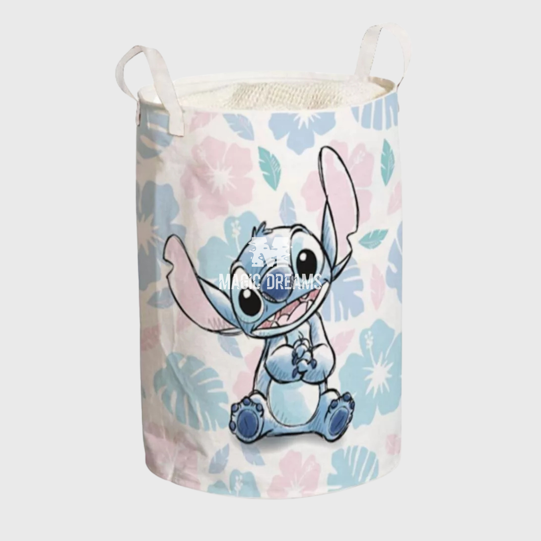 Cesto de Roupa Suja Disney Lilo e Stitch 52x30cm