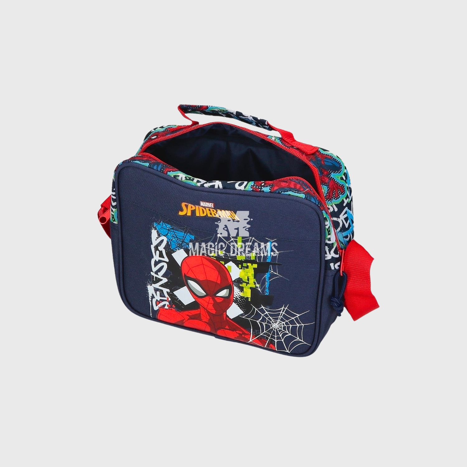 Lancheira Térmica Grafity Of Spiderman Marvel