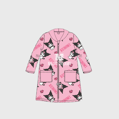 Robe Coralina Kuromi 6 aos 12 anos