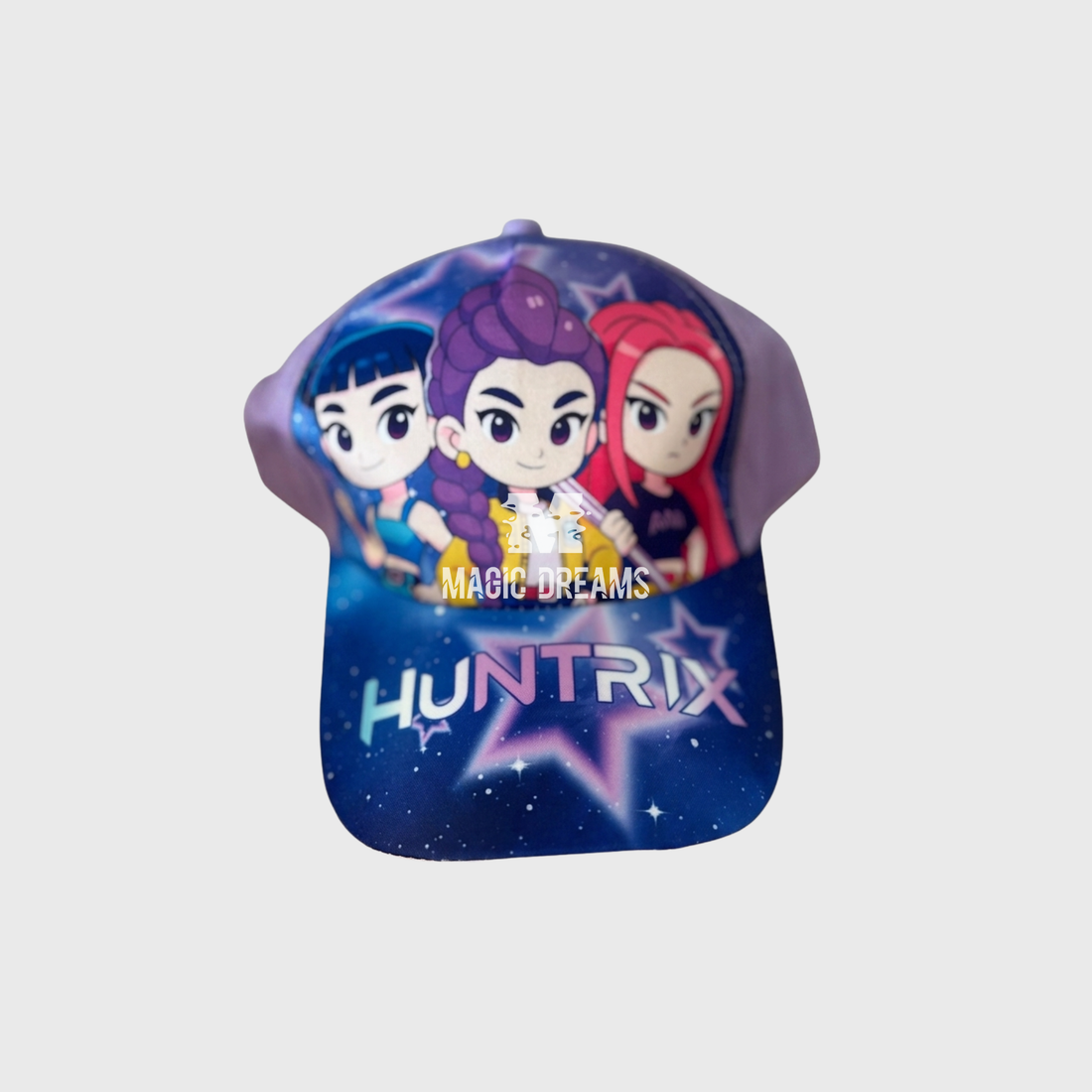 Boné K-Pop Demon Hunters Huntrix Roxo