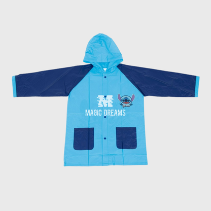 Capa de Chuva Impermeável PVC Stitch Menino