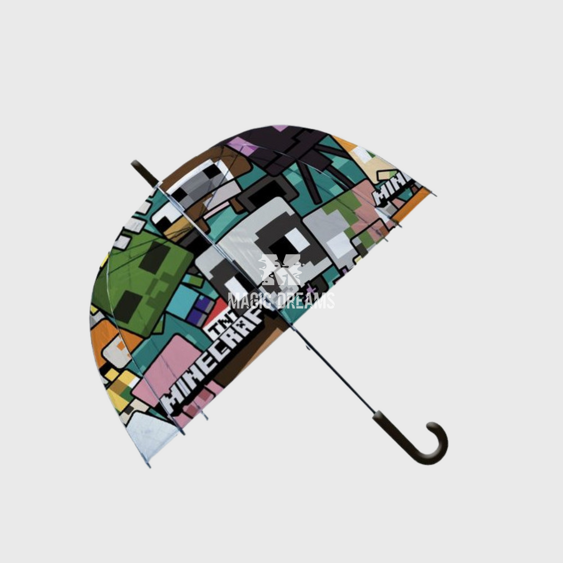 Guarda-Chuva Minecraft Transparente 46cm