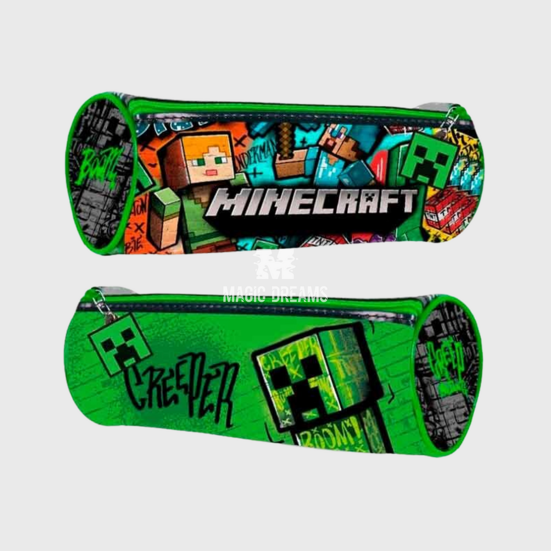 Estojo Minecraft Cilindro
