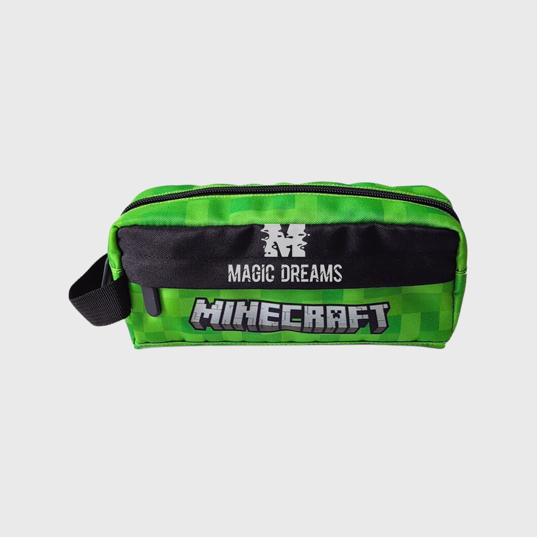 Porta-lápis 2 Compartimentos Minecraft 23cm