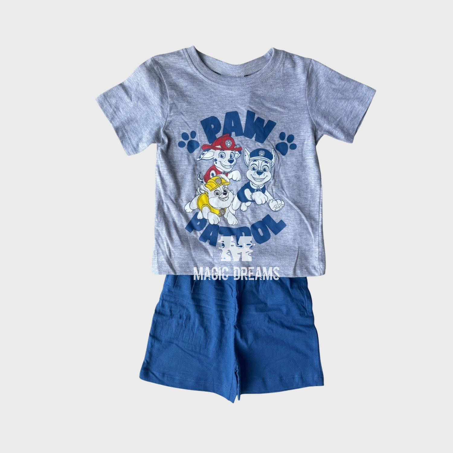 Pijama de Primavera/Verão Patrulha Pata