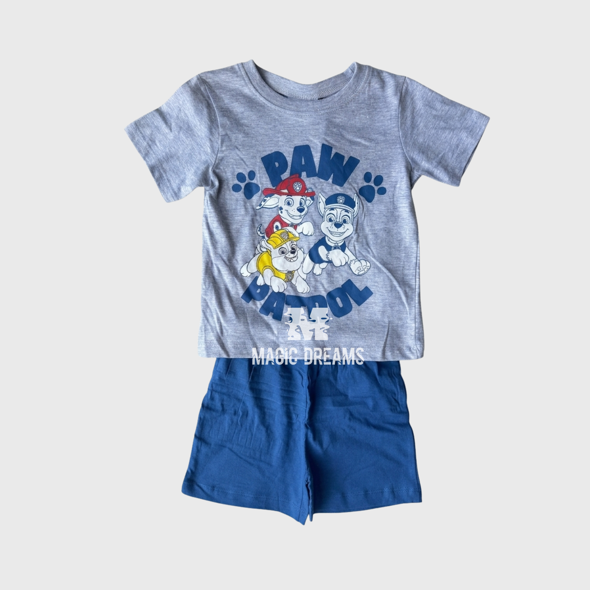 Pijama de Primavera/Verão Patrulha Pata