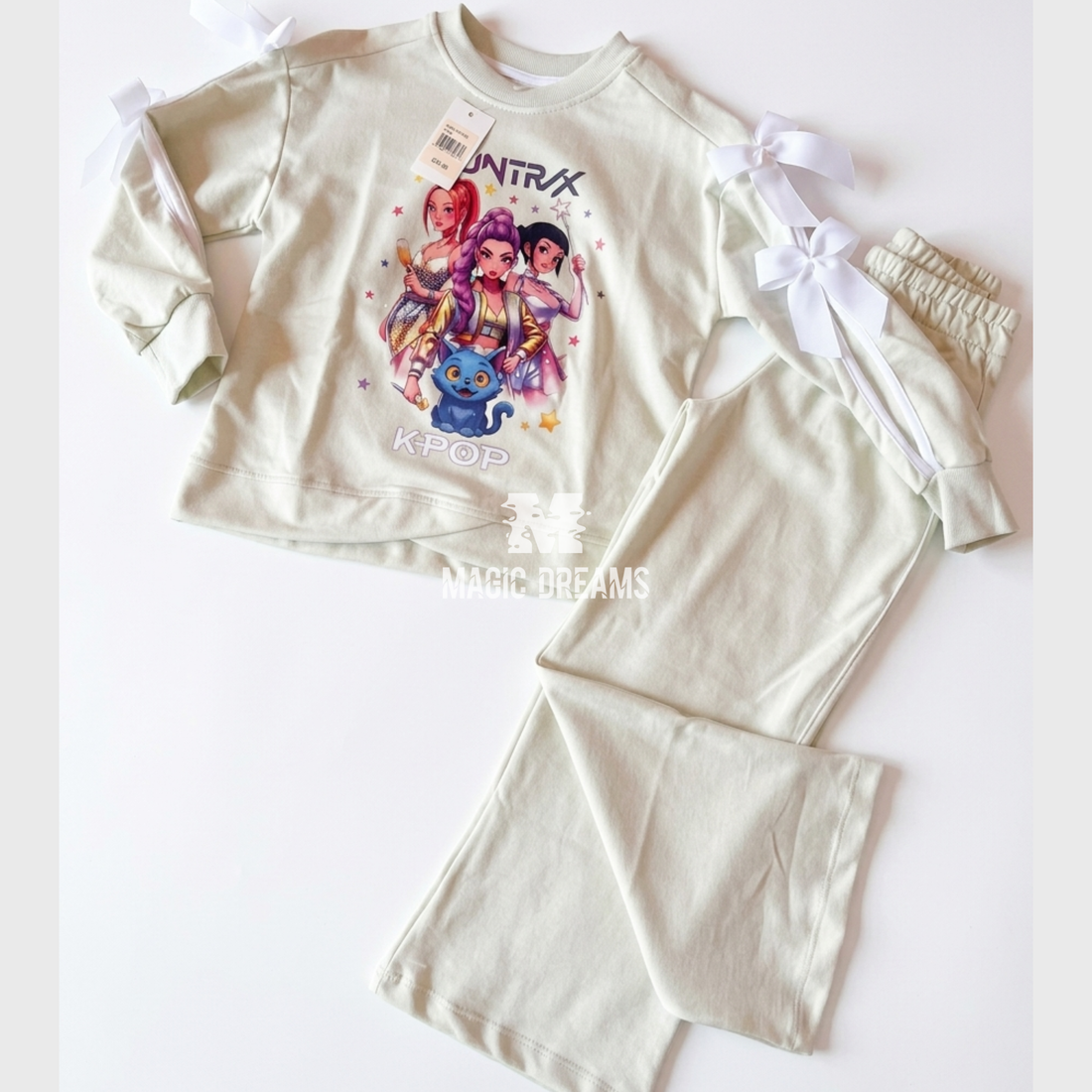 Conjunto de Fato de Treino Primavera/Verão Guerreiras do K-Pop
