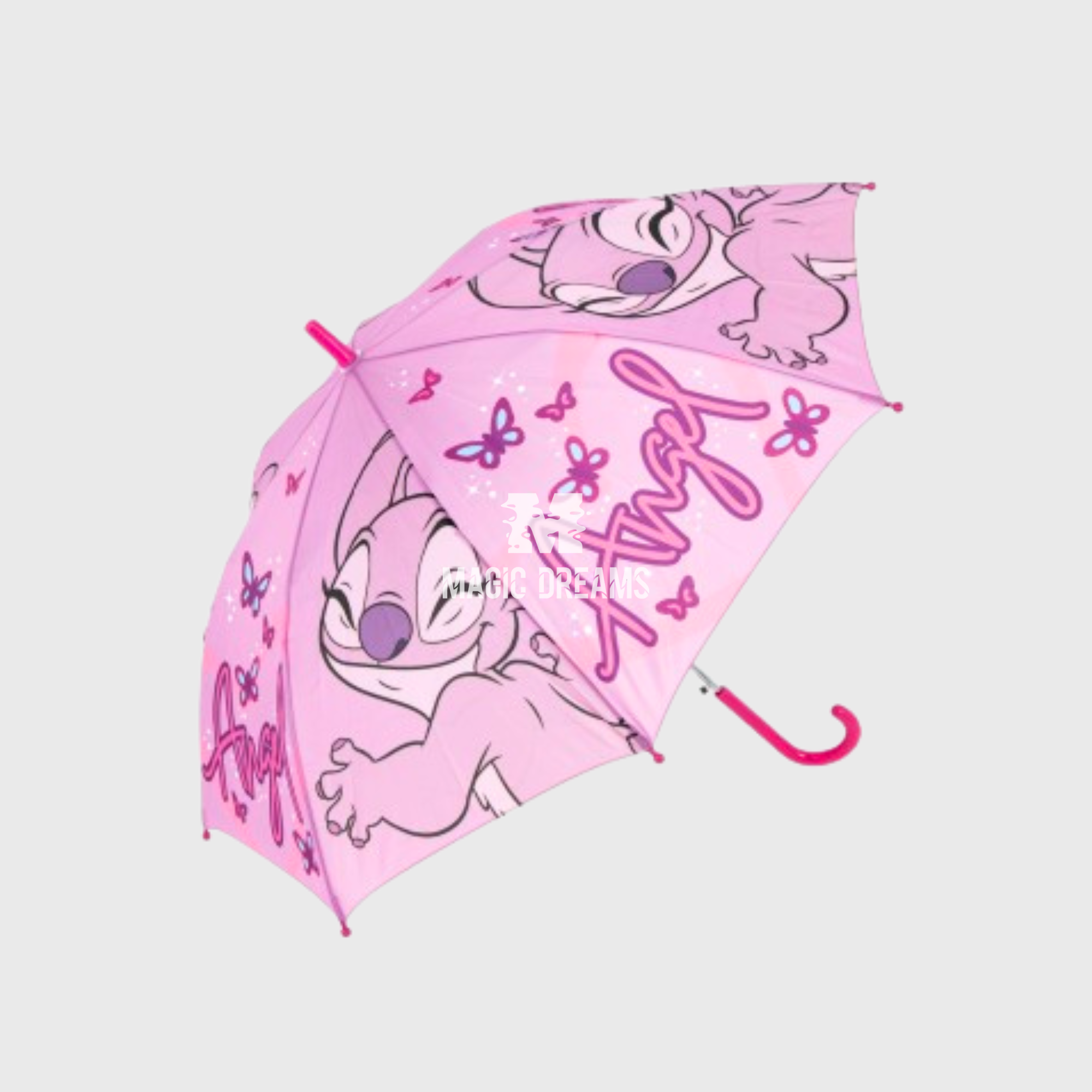 Guarda Chuva Angel Stitch Automático 48cm