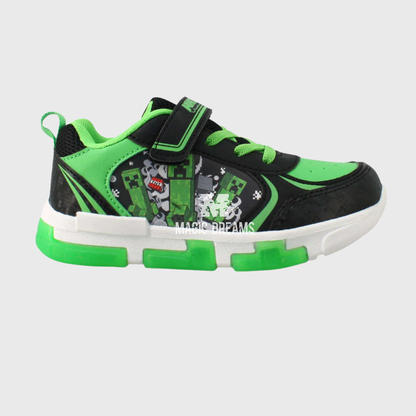 Sapatilhas Minecraft Infantil com Luz 24-30