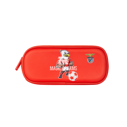 Estojo Porta-Lápis Simples 3D Àguia Vitória SL Benfica