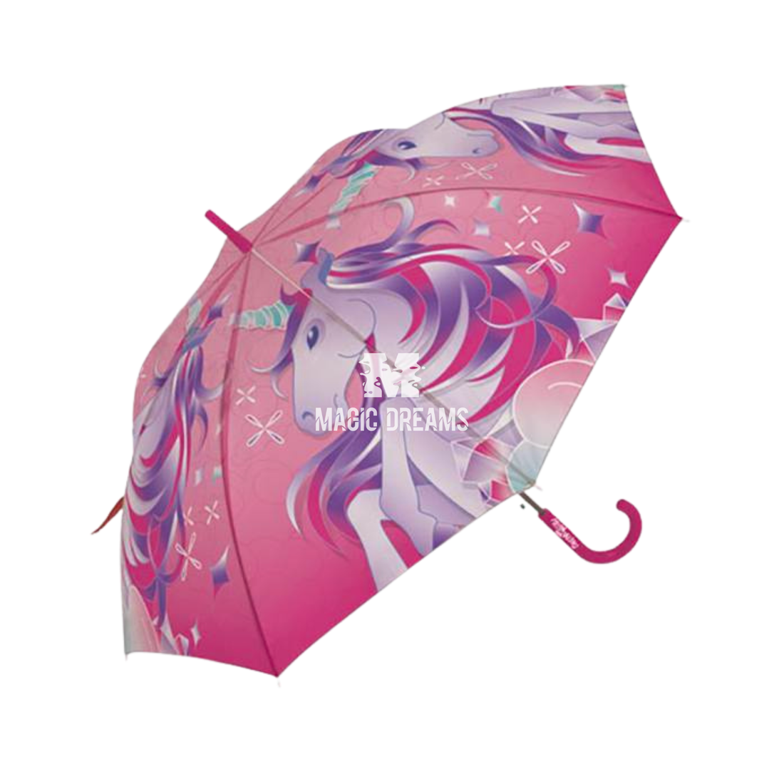 Guarda-Chuva Automático Unicórnio 48cm