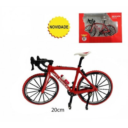 Bicicleta Miniatura 20cm SL Benfica