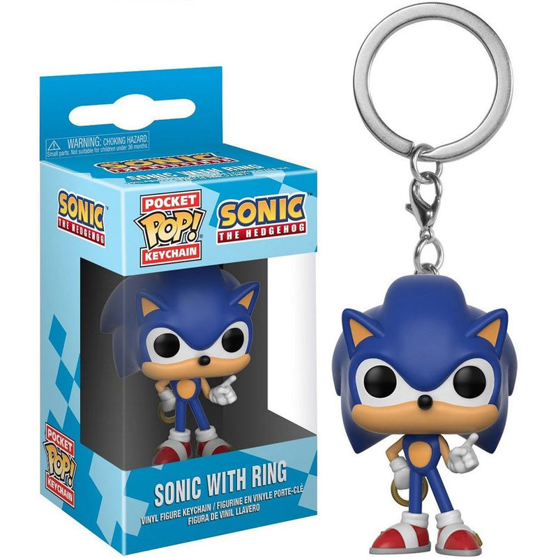 Porta-chaves Pocket POP Sonic with Ring