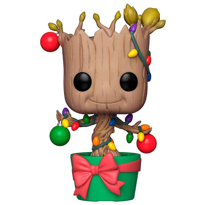 Figura POP Marvel Holiday Groot with Lights &amp; Ornaments