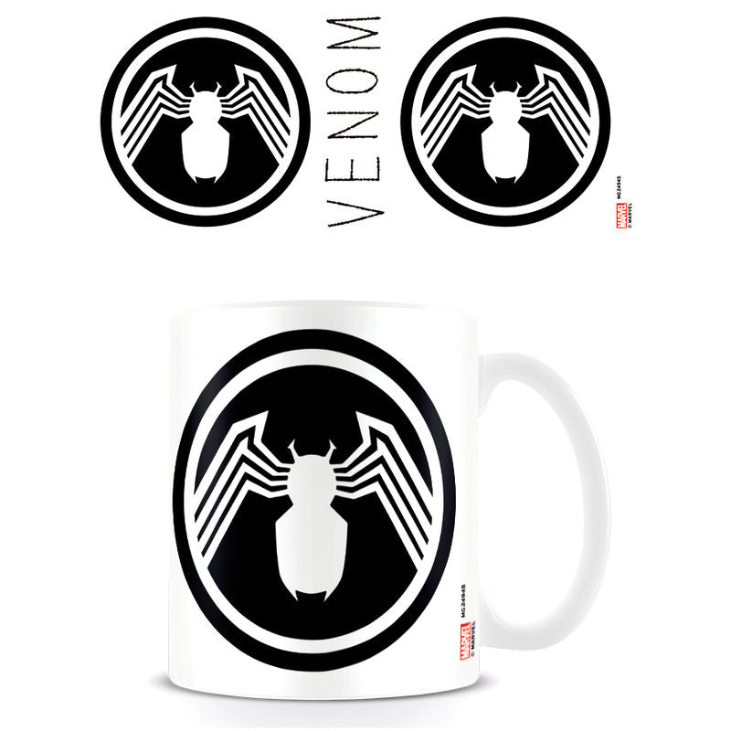 Caneca Cerâmica Logo Venom Marvel