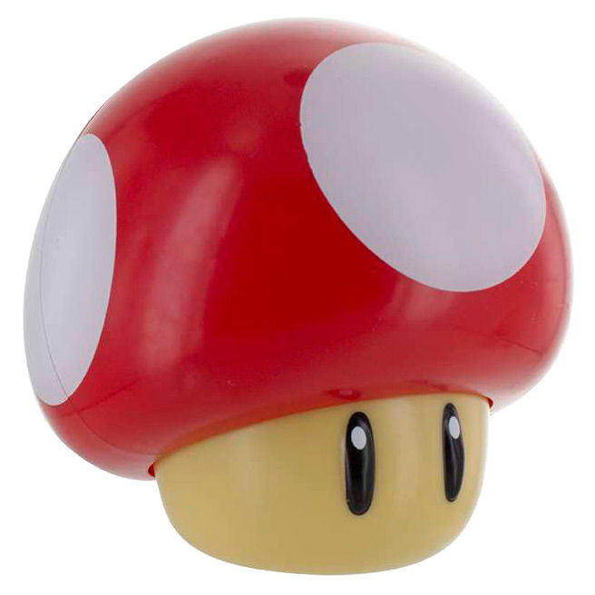 Lâmpada Mushroom Super Mario Bros Nintendo
