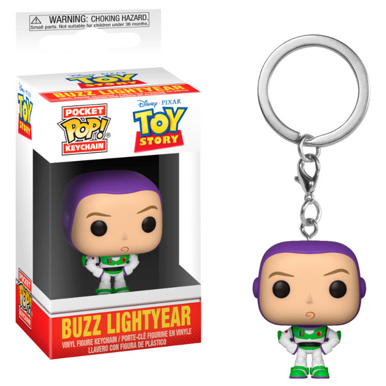 Porta-Chaves Funko Pocket POP Disney Pixar Toy Story Buzz