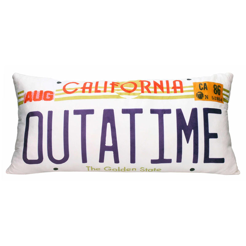 Almofada Back to the Future Out at Time Enrollment