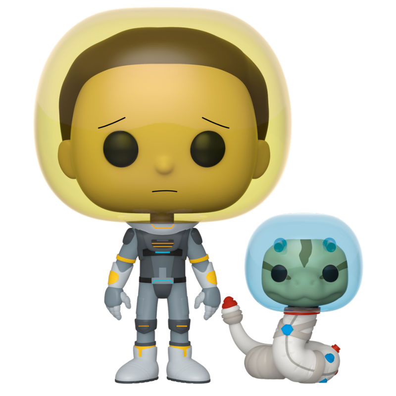 Figura POP Rick &amp; Morty Space Suit Morty with Snake
