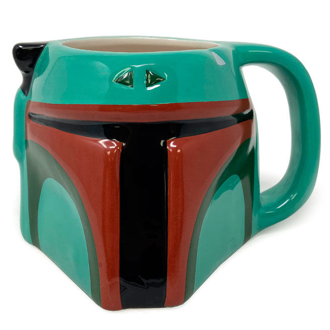 Caneca 3D Boba Fett The Mandalorian Star Wars