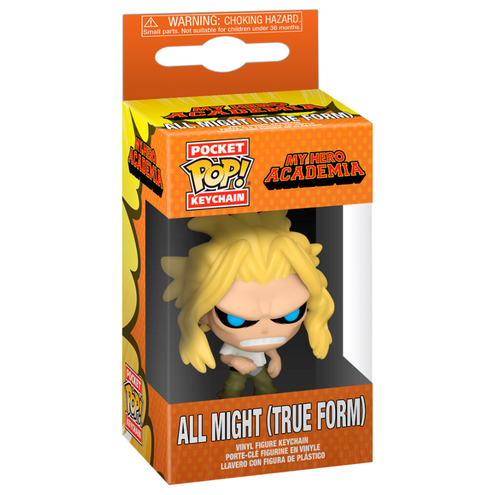 Porta-Chaves Pocket POP My Hero Academia All Might Weakened State