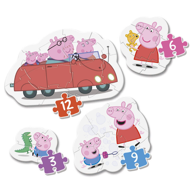 Puzzle My First Puzzle Peppa Pig 3-6-9-12pcs