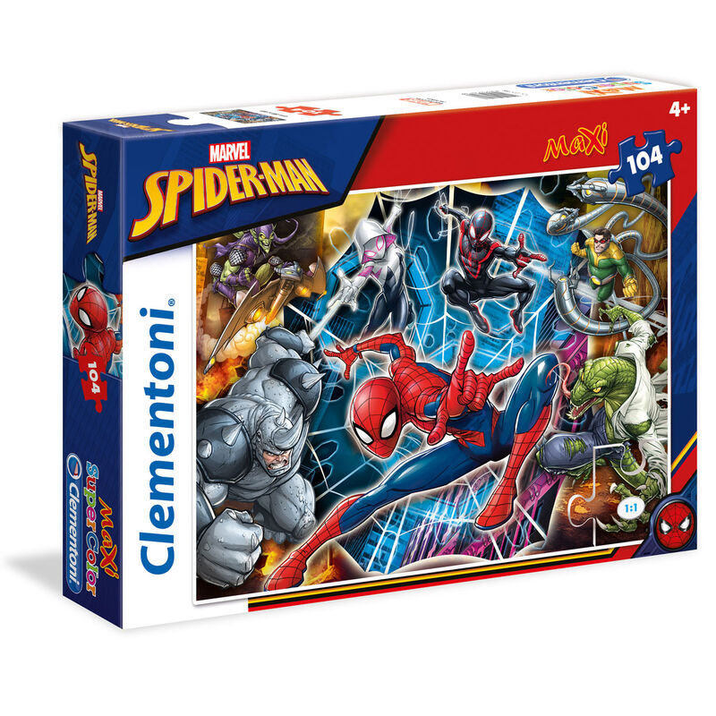 Puzzle Maxi Spiderman Marvel 104pcs