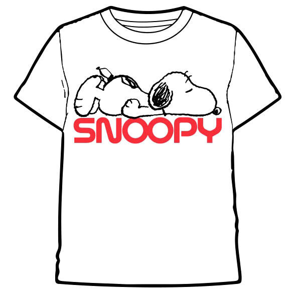 T-Shirt Adulto Tamanho M Snoopy