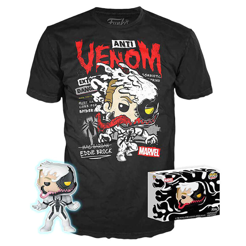 Set figura POP &amp; Tee Marvel Anti-Venom