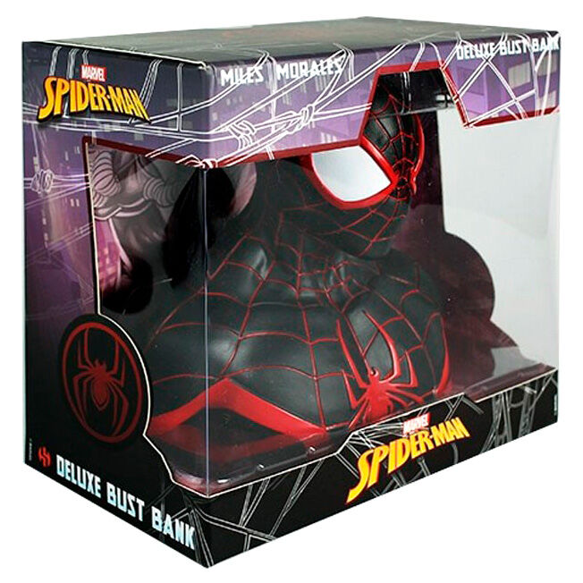 Bust Bank Miles Morales Spiderman Marvel 20cm