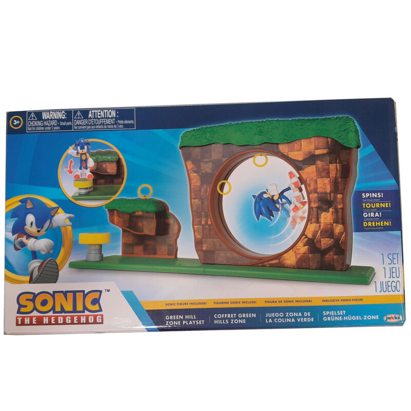 Playset Green Hill Sonic The Hedgehog