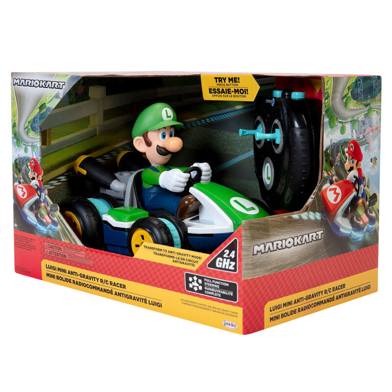 Carro Mini RC Racer Luigi Mario Kart Nintendo radio control