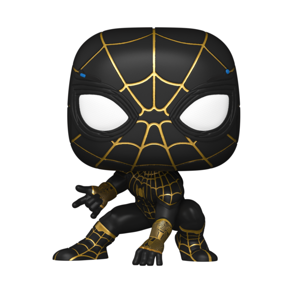 Figura POP Marvel Spiderman No Way Home Spiderman Black &amp; Gold Suit