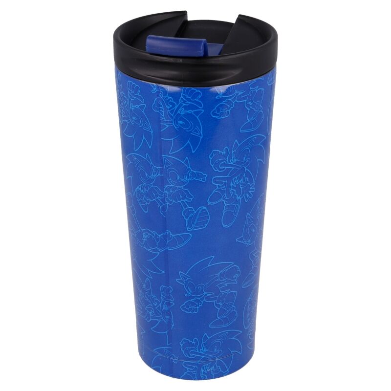 Garrafa de Café Aço Inoxidável Sonic The Hedgehog 425ml