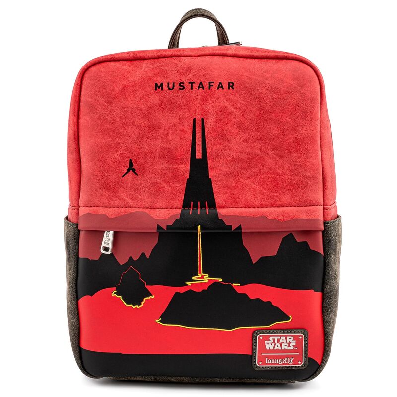 Mochila Casual Mustafar Star Wars Loungefly 30cm