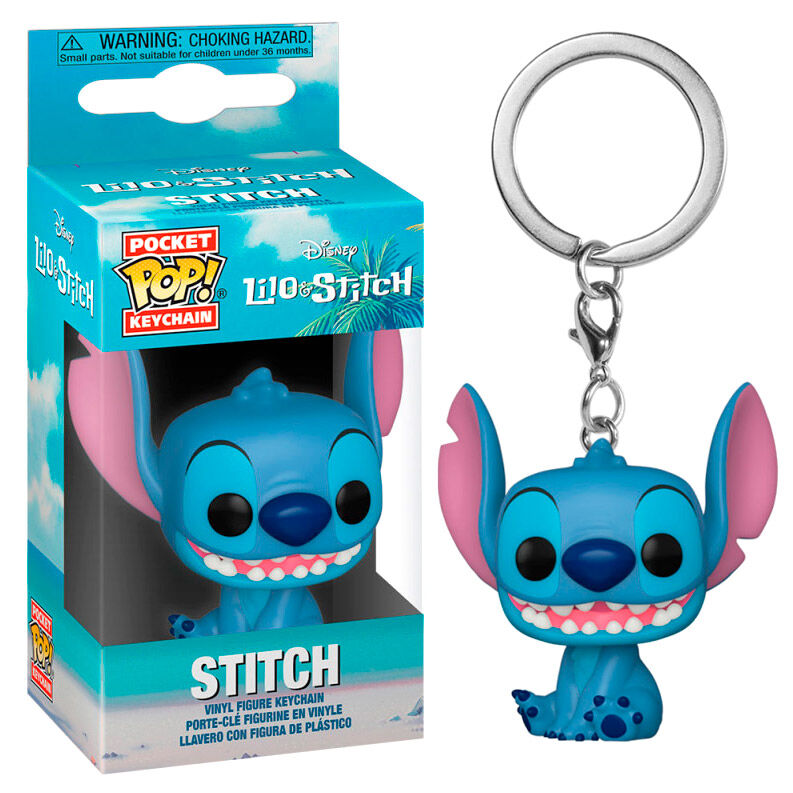 Porta-Chaves Pocket POP Disney Lilo and Stitch - Stitch