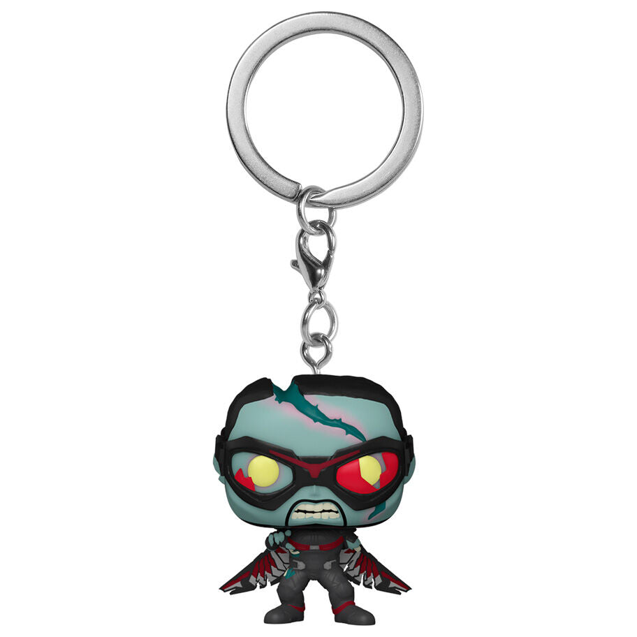Porta-Chaves Pocket POP Marvel What If Zombie Falcon