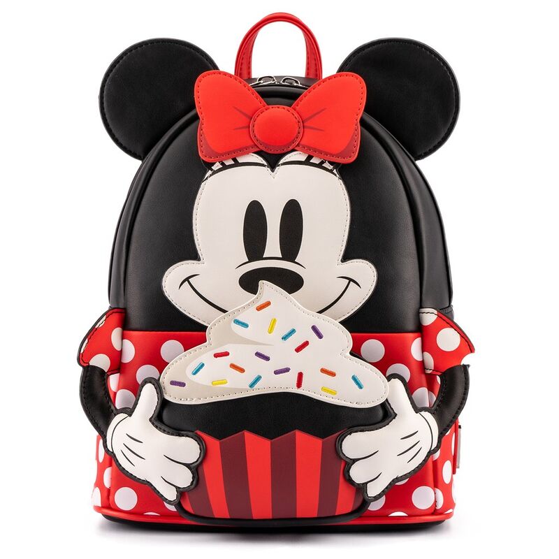 Mochila Casual Cupcake Minnie Mouse Disney Loungefly 26cm