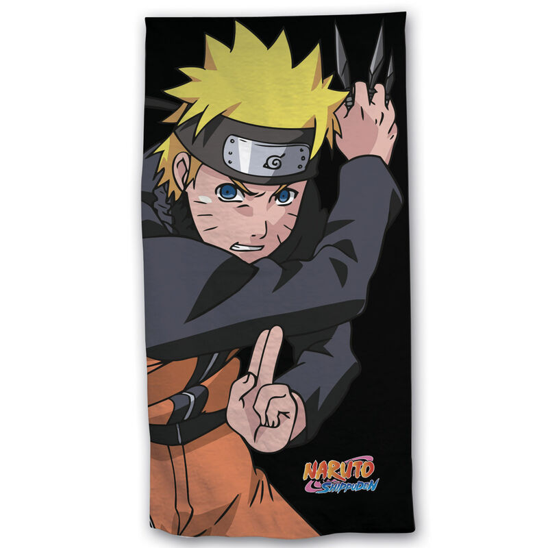 Toalha de Praia Algodão Naruto Shippuden