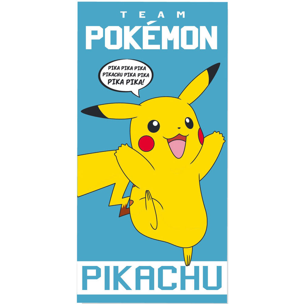Toalha de Praia Algodão Pokemon