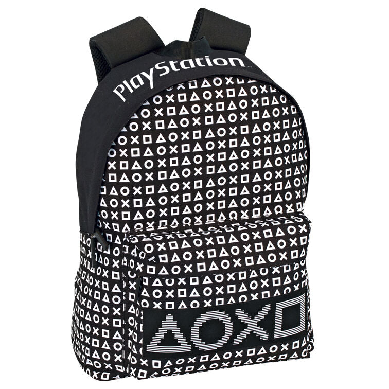 Mochila Escolar Bits Playstation Adaptável 42cm