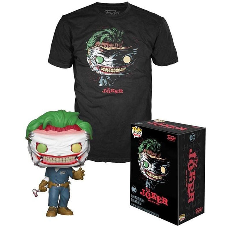Set figura POP &amp; Tee DC Comics The Joker Exclusive M