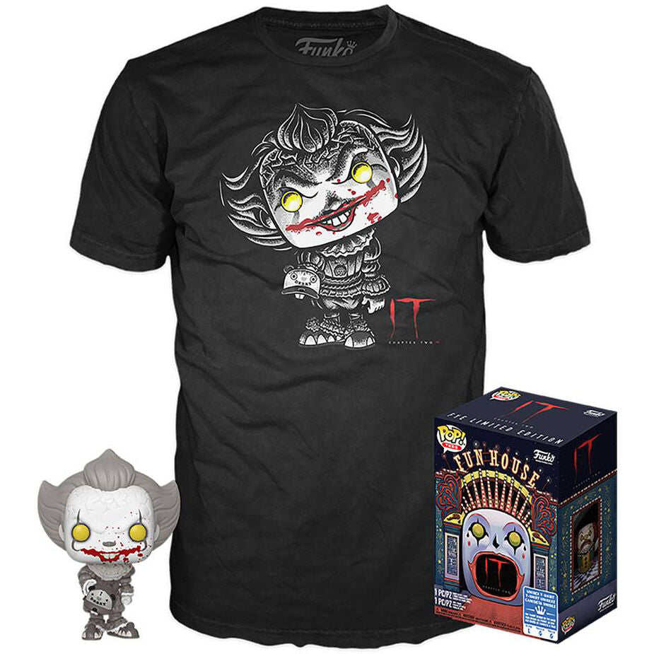 Set figura POP &amp; Tee IT 2 Pennywise Exclusive M