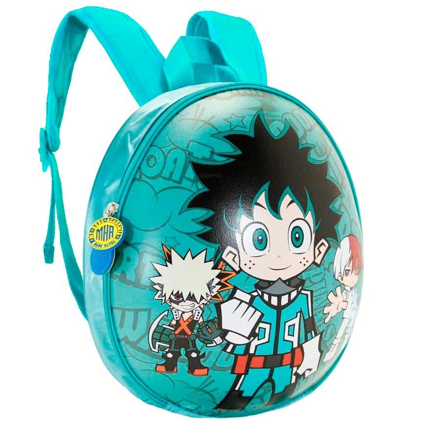 Mochila Pré-Escolar Eggy My Hero Academia 28cm